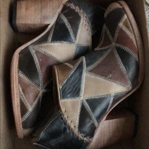 FreeBird Steel Blue Multi Shoes